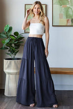 WIDE LEG SOLID PANTS