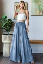 WIDE LEG SOLID PANTS