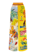 Resort Unique Print Shirt Elastic Waist Pocket Pants Set