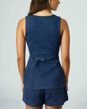Trendy Effortlessly Denim V-Neck Vest