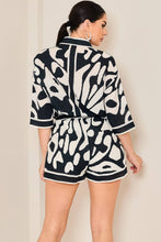 Oversize shirt with short pants set