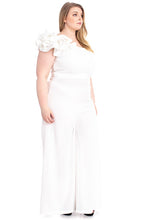 Try Not to Stare Jumpsuit Sleeveless  Ivory