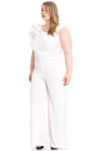 Try Not to Stare Jumpsuit Sleeveless  Ivory