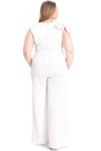 Try Not to Stare Jumpsuit Sleeveless  Ivory