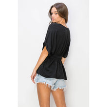 Wrap Bodice With Tie-front Top