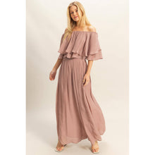 SET-Off-The-Shoulder Blouse And Pants Set