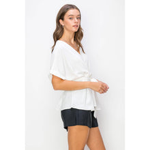 Wrap Bodice With Tie-front Top
