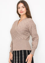 Cable-knit Sweater