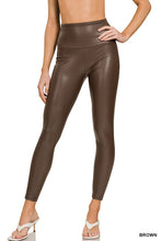 FAUX LEATHER LEGGINGS