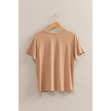 Basic Round Neck Short Sleeve T Shirt
