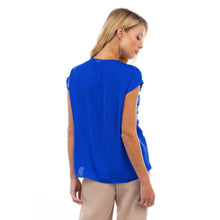 Neck Ruched Blouse