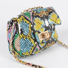 Multi Snake Quilted Mini Bag