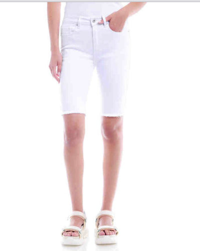 White Bermuda Shorts