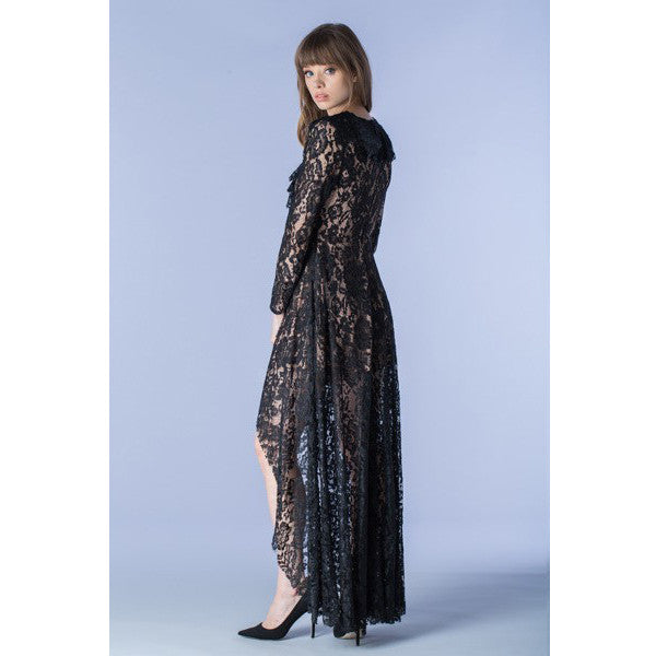 Laced Hi-Low Dress