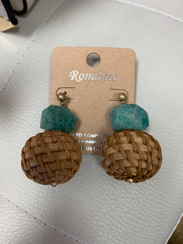Basket earrings